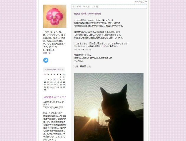 介護記《食事》part5最終回