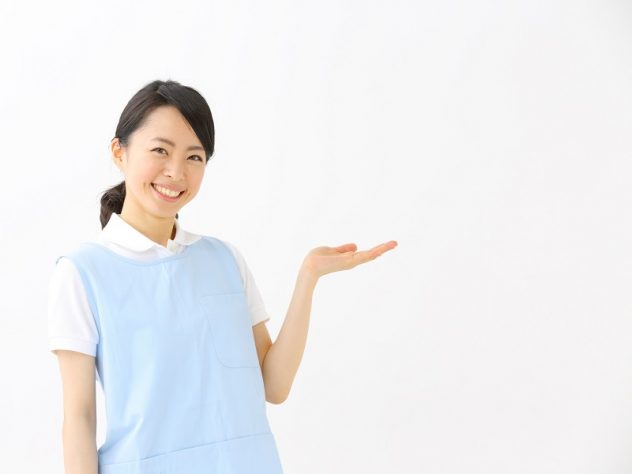 女性介護士の画像